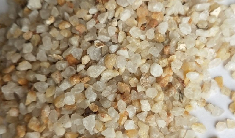 Ordinary yellow quartz sand